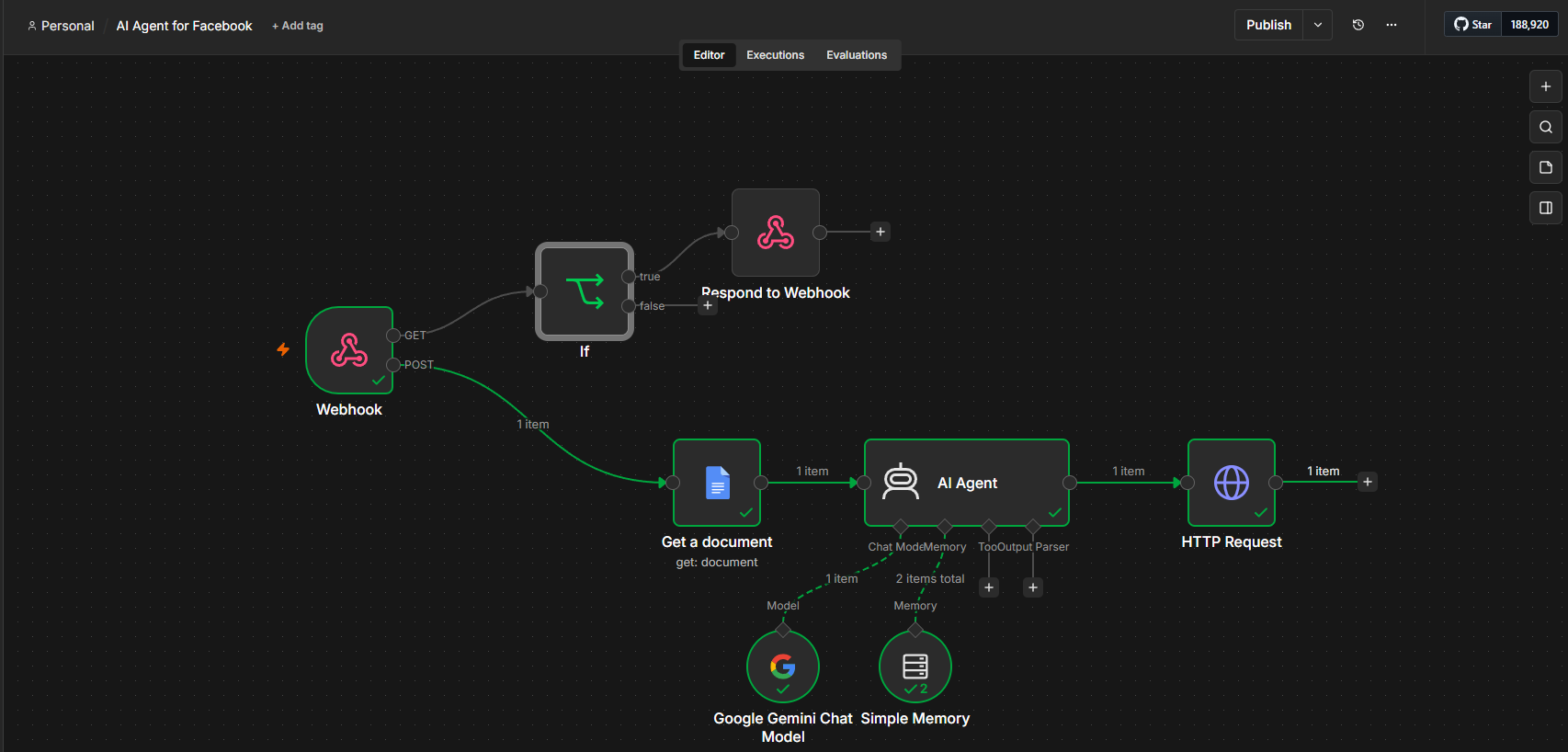 AI Agent for Facebook