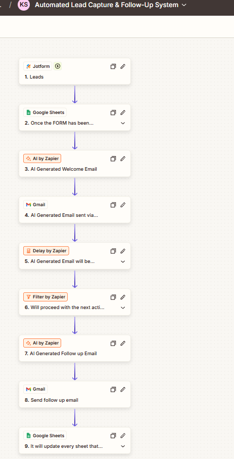Automated Lead Capture & Follow-Up System